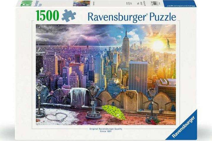 Seasons of New York 1500 Piece Puzzle