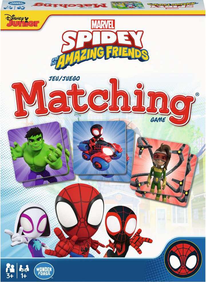Spidey&Amazing Friends Matching Game - Trilingual