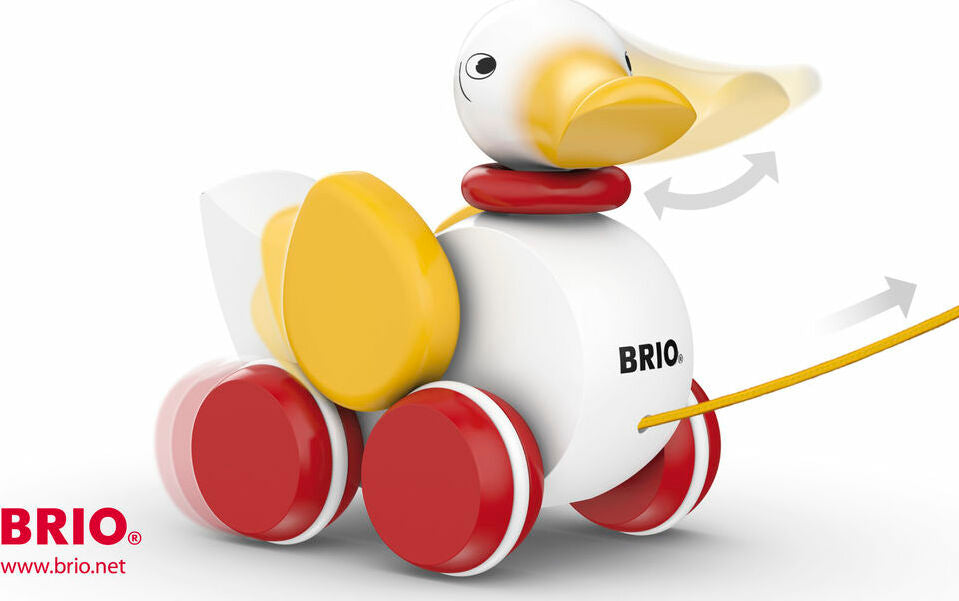 BRIO Pull Along Duck