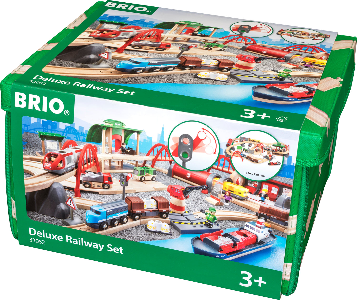Deluxe Railway Set – Stevenson's Toys & Games