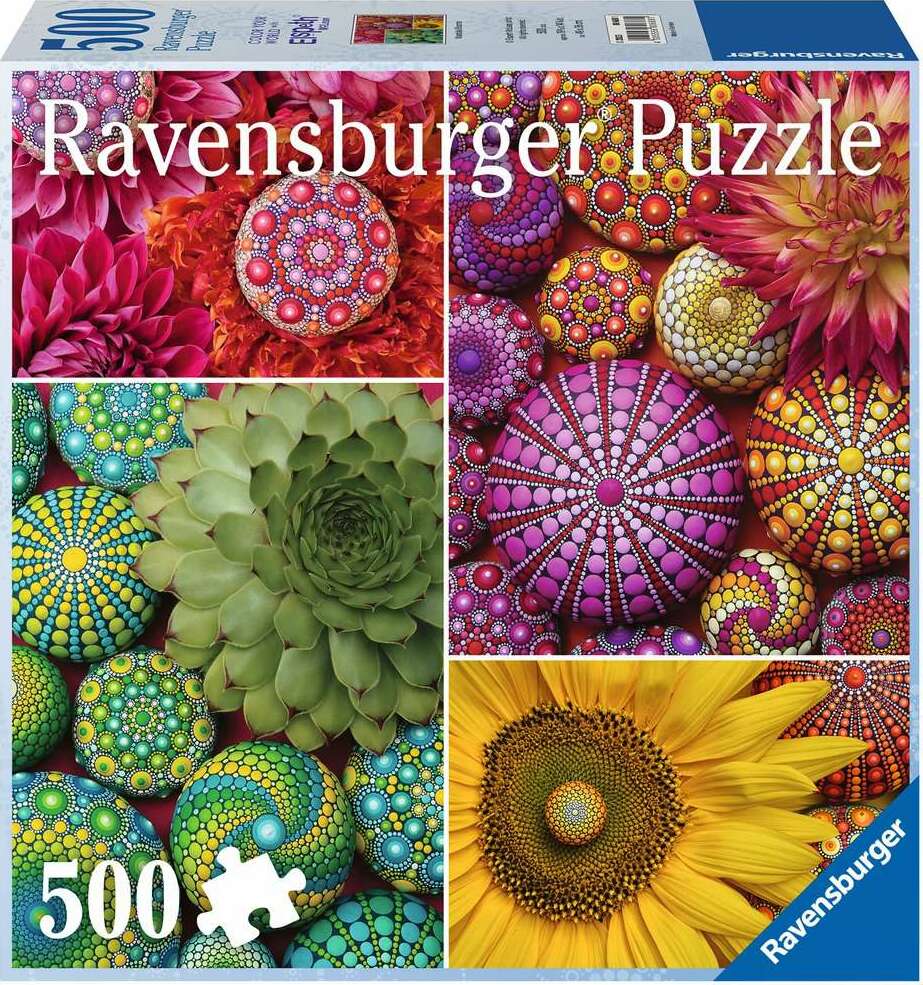 Mandala Blooms (500 pc Puzzle) – Stevenson's Toys & Games
