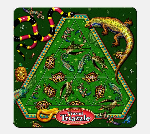 Reptiles Travel Triazzles – Stevenson's Toys & Games