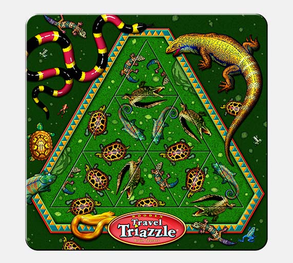 Reptiles Travel Triazzles
