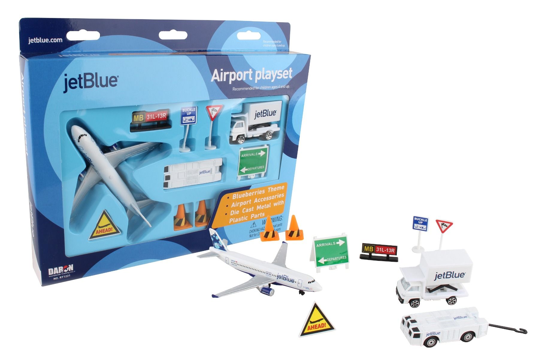 Jetblue 14PC Airport Play Set – Stevenson's Toys & Games