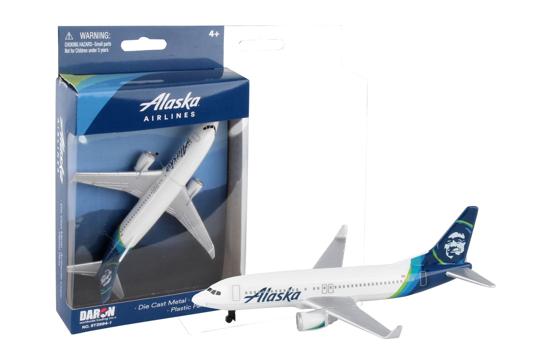 Alaska Airlines Single Plane