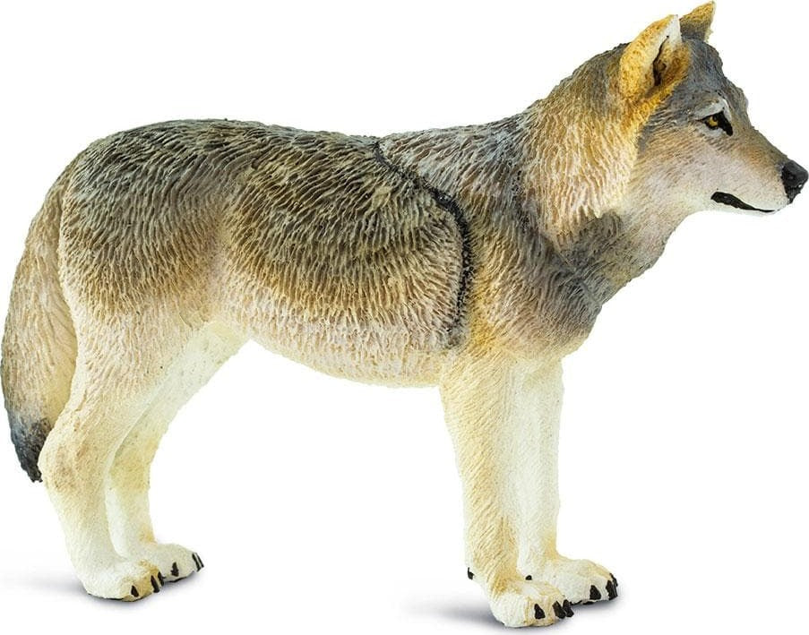Gray Wolf Toy