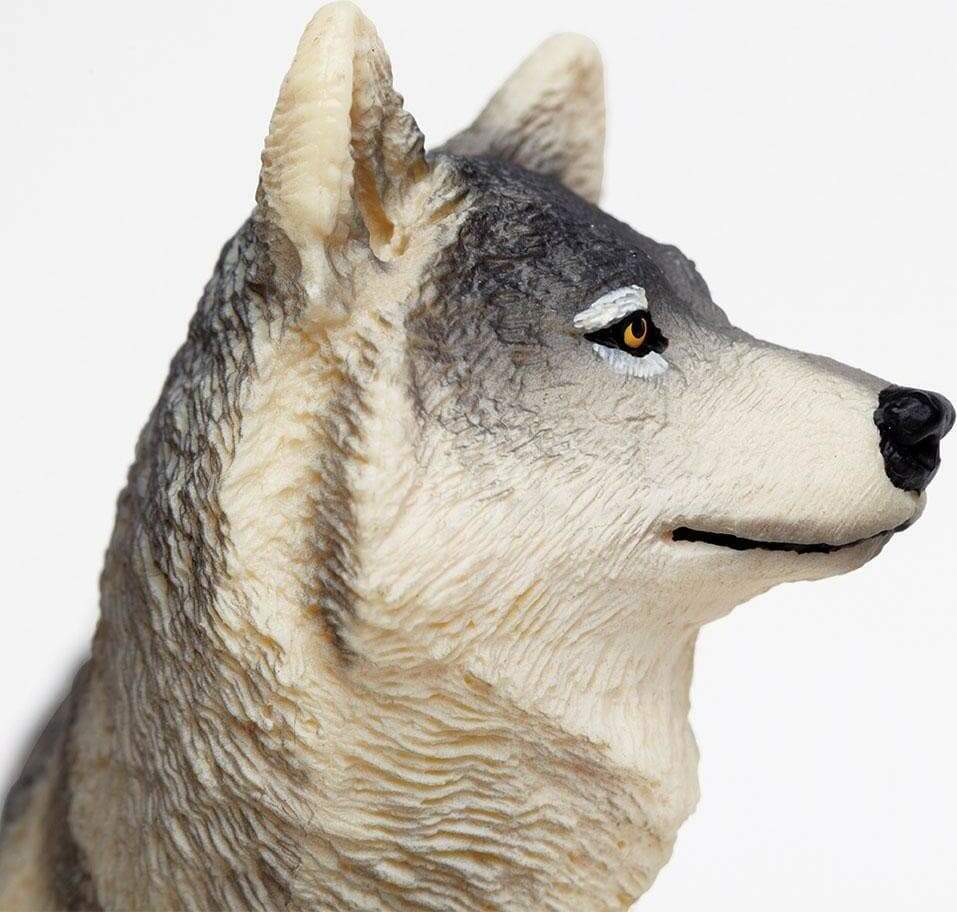Gray Wolf Toy