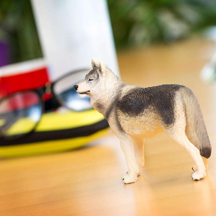 Gray Wolf Toy