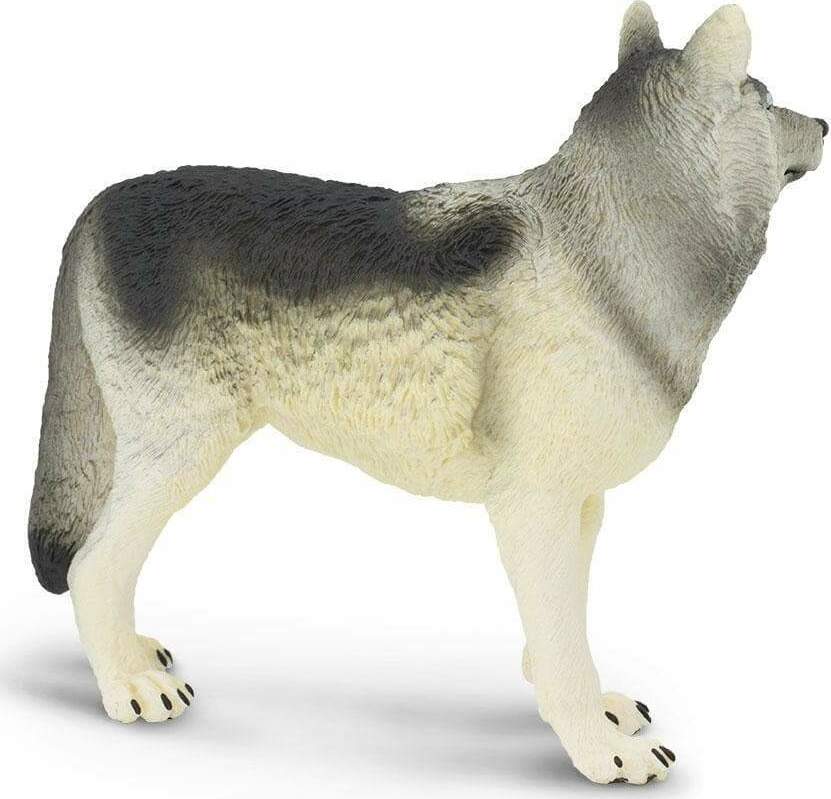 Gray Wolf Toy