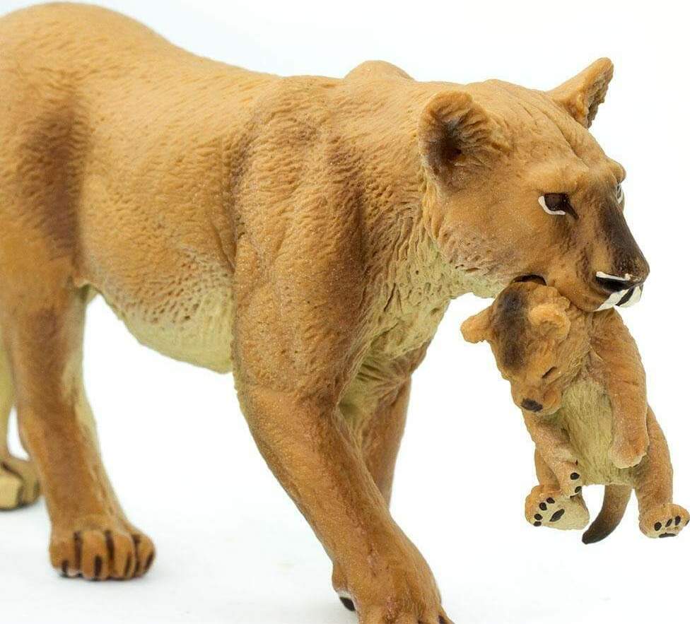 Lioness With Cub Toy