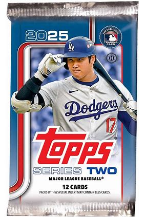 2025 Topps Series 2 Baseball 12 Card Pack Individual