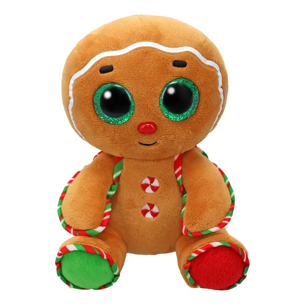Beanie Boo Snaps Gingerbread Small 8"