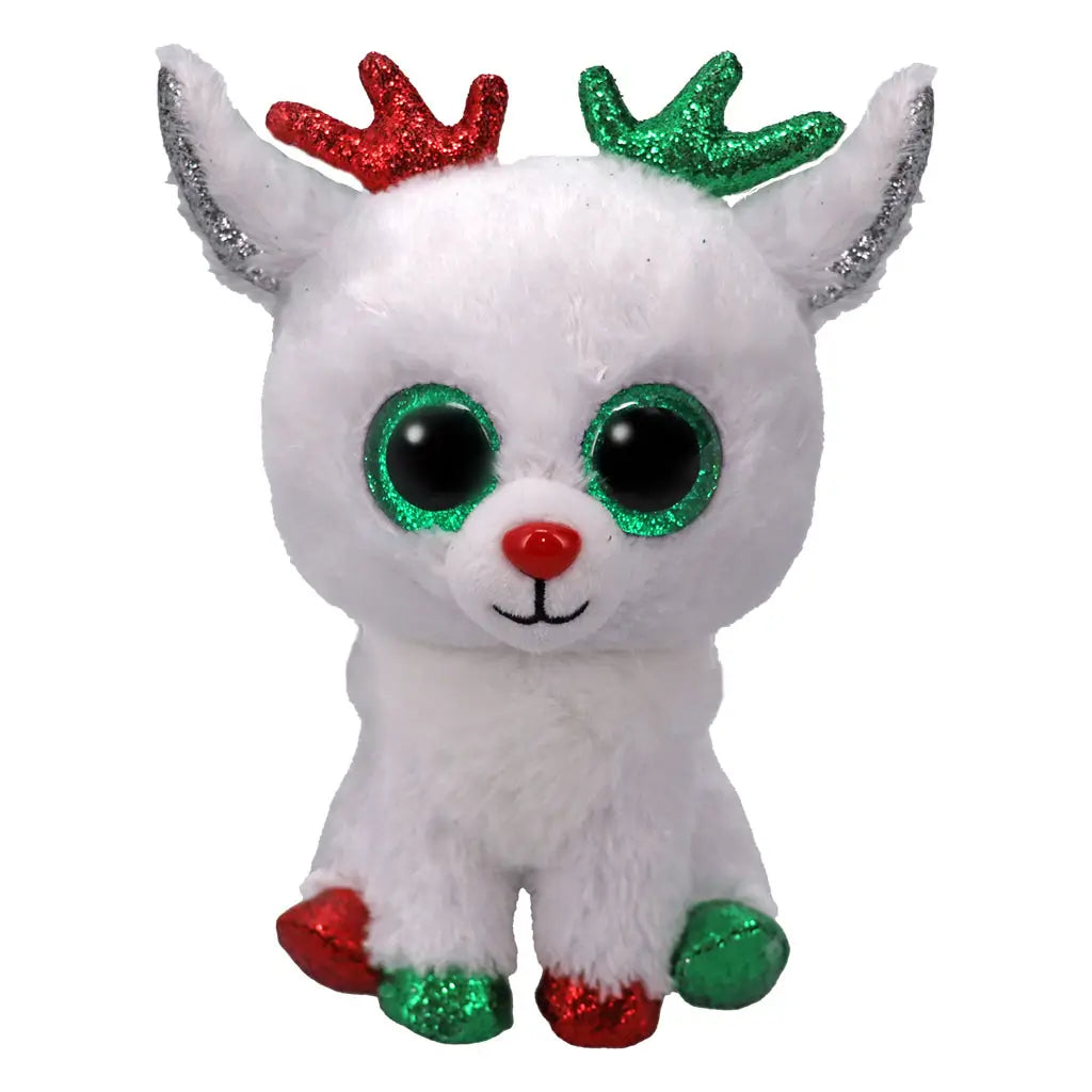 Beanie Boo Snowdrop Reindeer Small 8"