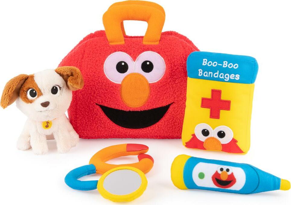 Sesame Street Elmo and Tango Checkup Playset - 8 in – Stevenson's