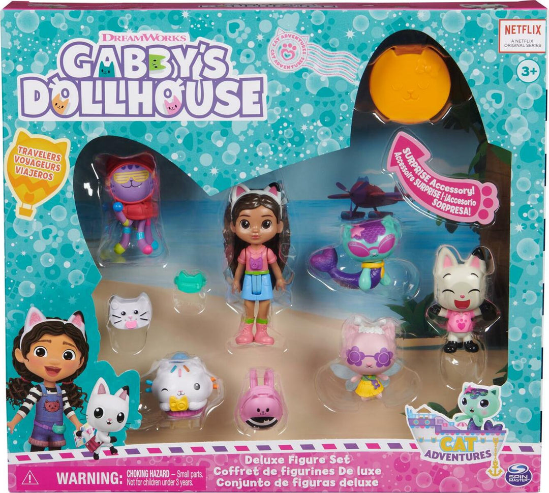 Gabby's Dollhouse - Travel Themed Figure Set