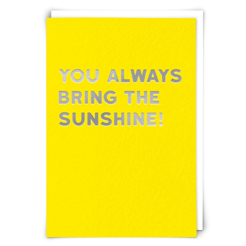 Sunshine Greeting Card