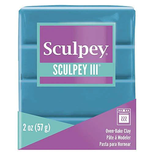 Sculpey III Teal 2oz