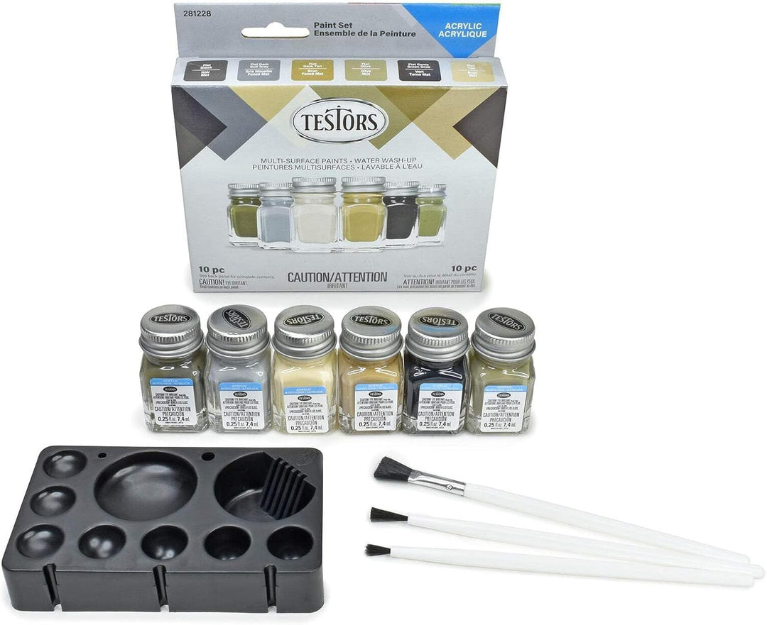 6Pc Camo Paint Set