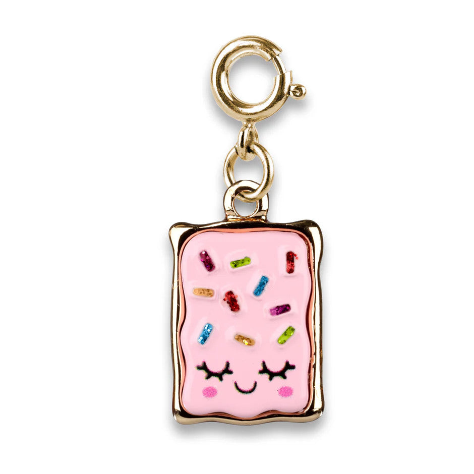 Gold Toaster Pastry Charm