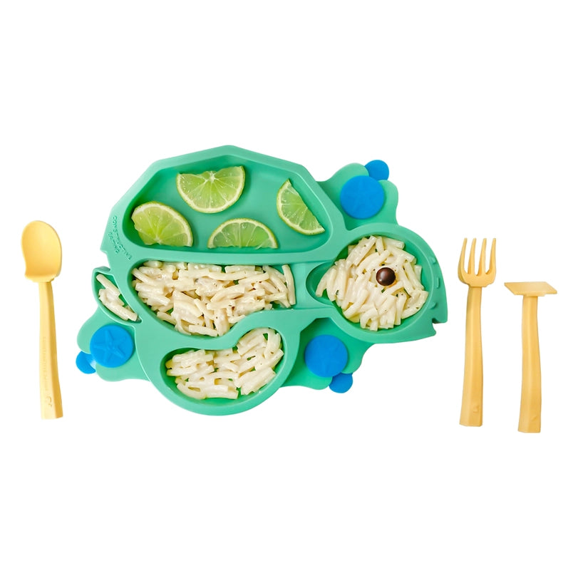 Baby Turtle Suction Plate/Utensils