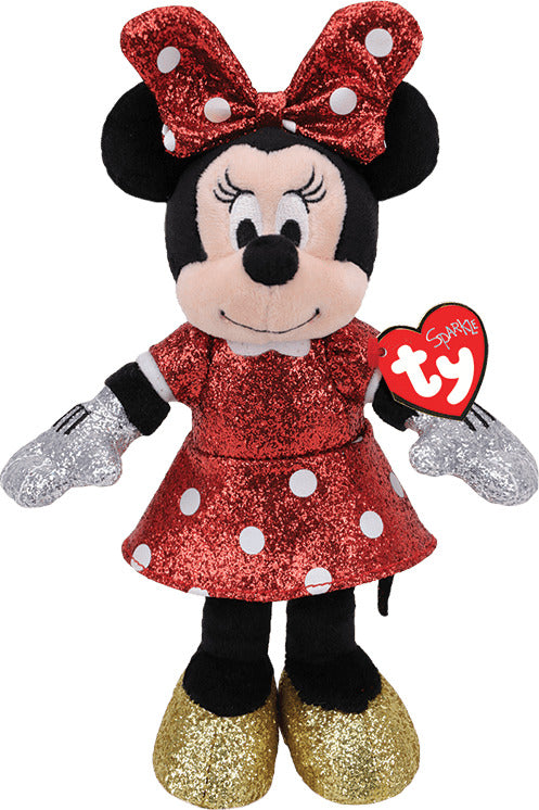 Minnie Mouse, Red Sparkle (assorted sizes)