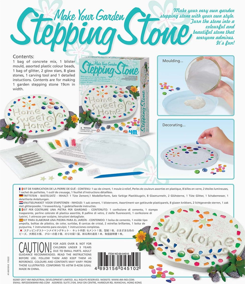 4M Craft Garden Stepping Stone Kit  