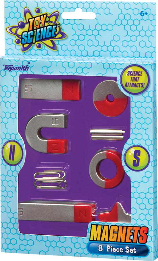 Toy Science Magnets 8 Pc Set