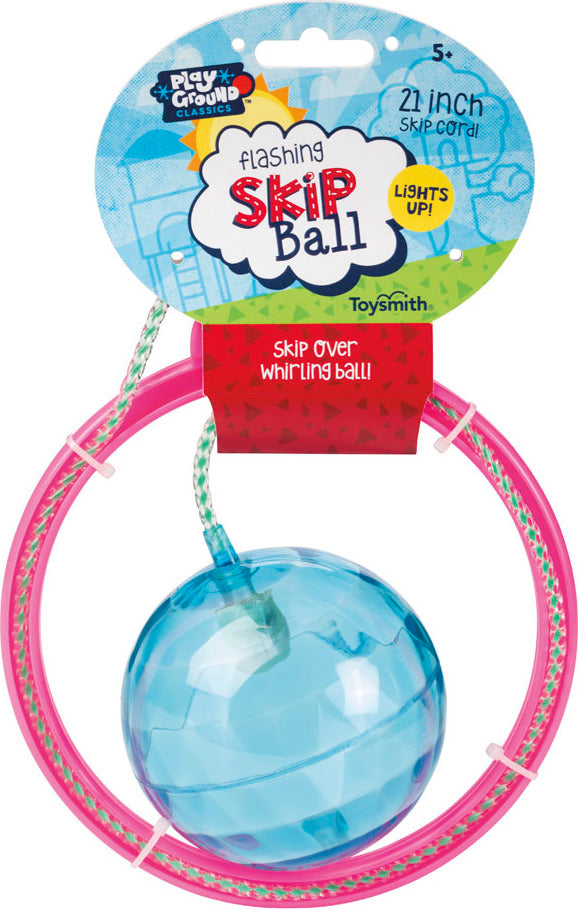 Playground Classics Flashing Skip Ball  (Assorted Colors)