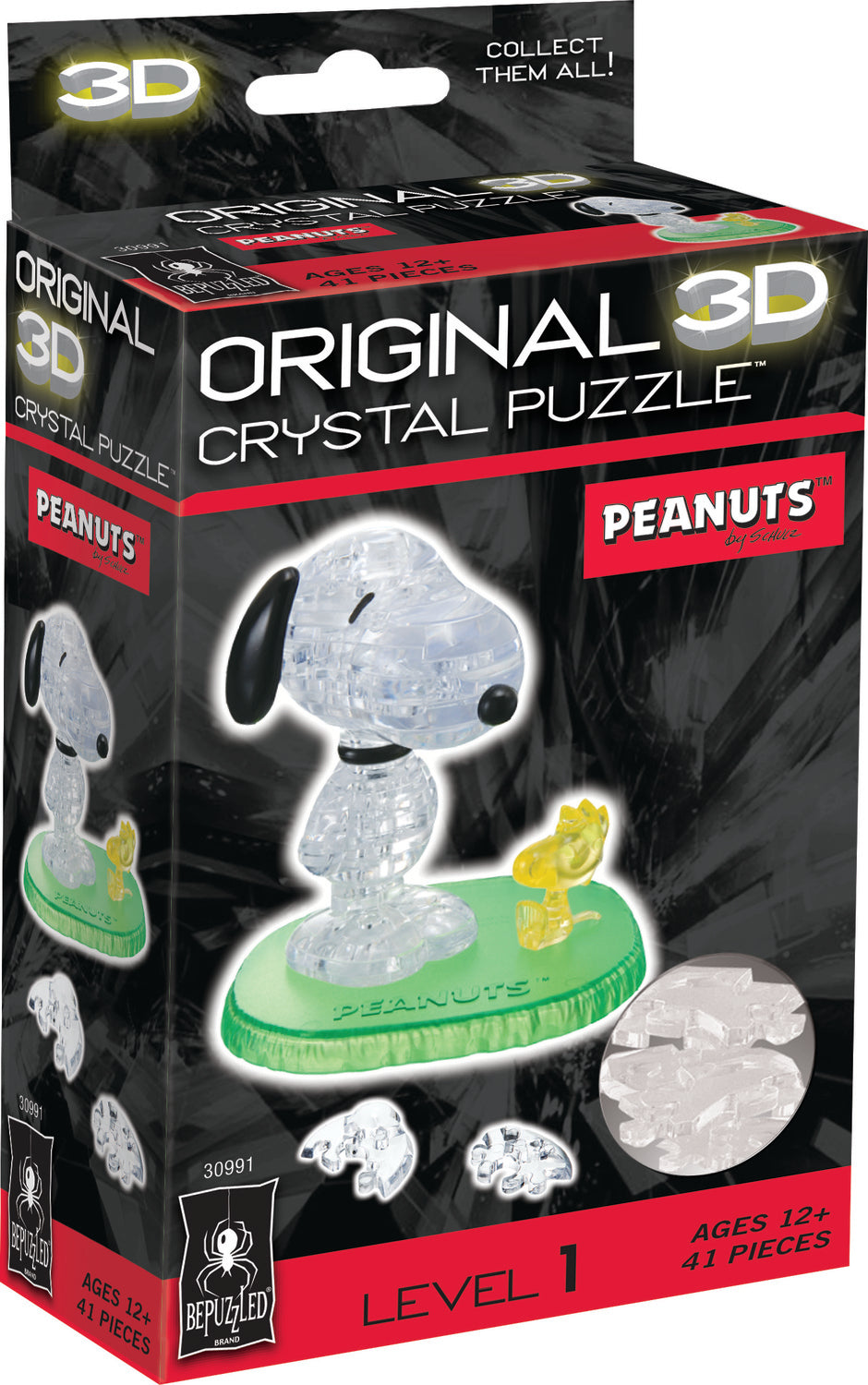 Licensed Crystal Puzzle-Snoopy And Woodstock