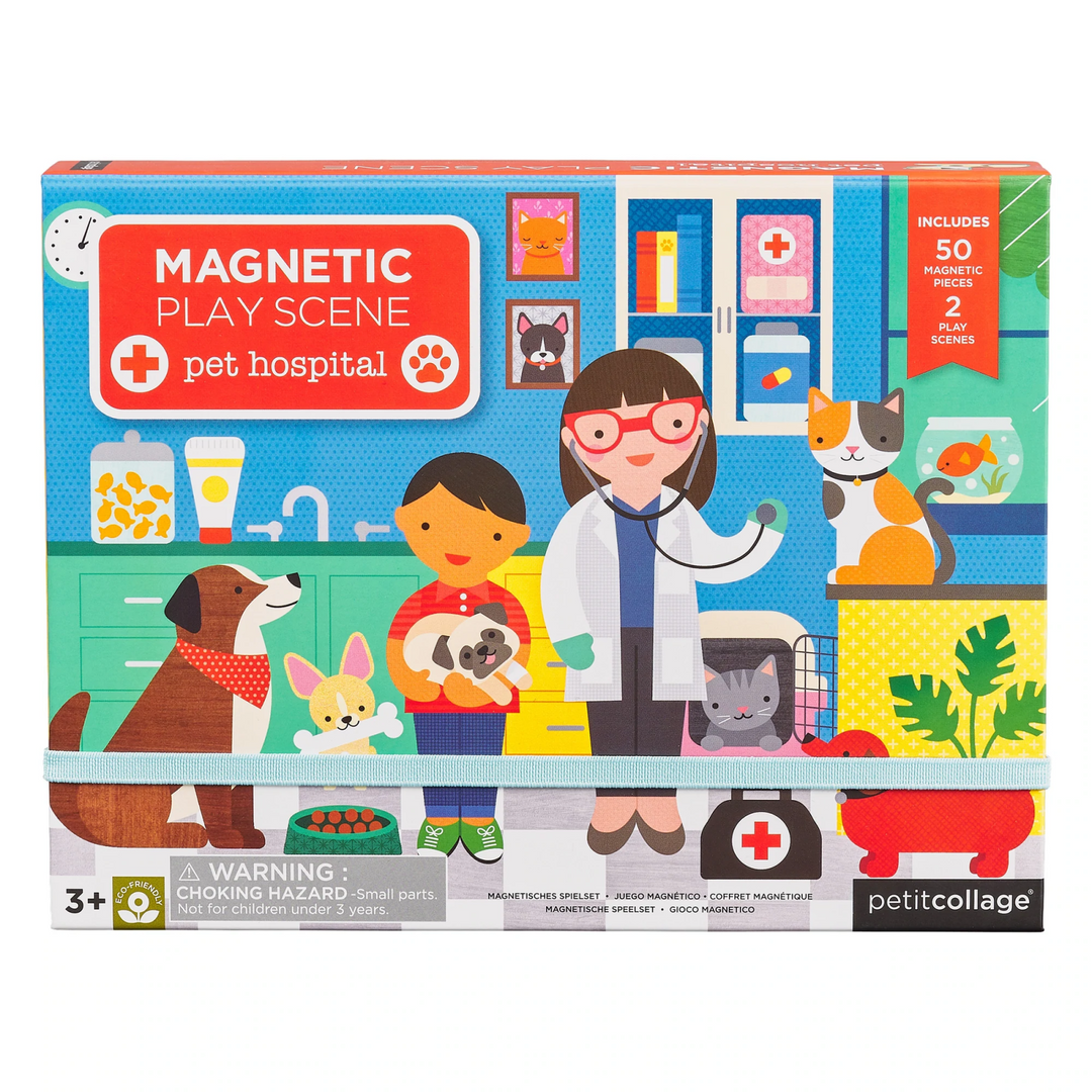 Pet Hospital Magnetic Play Sce