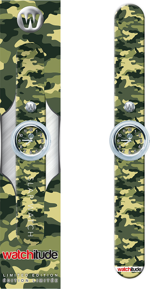 Army Camo - Watchitude Slap Watch