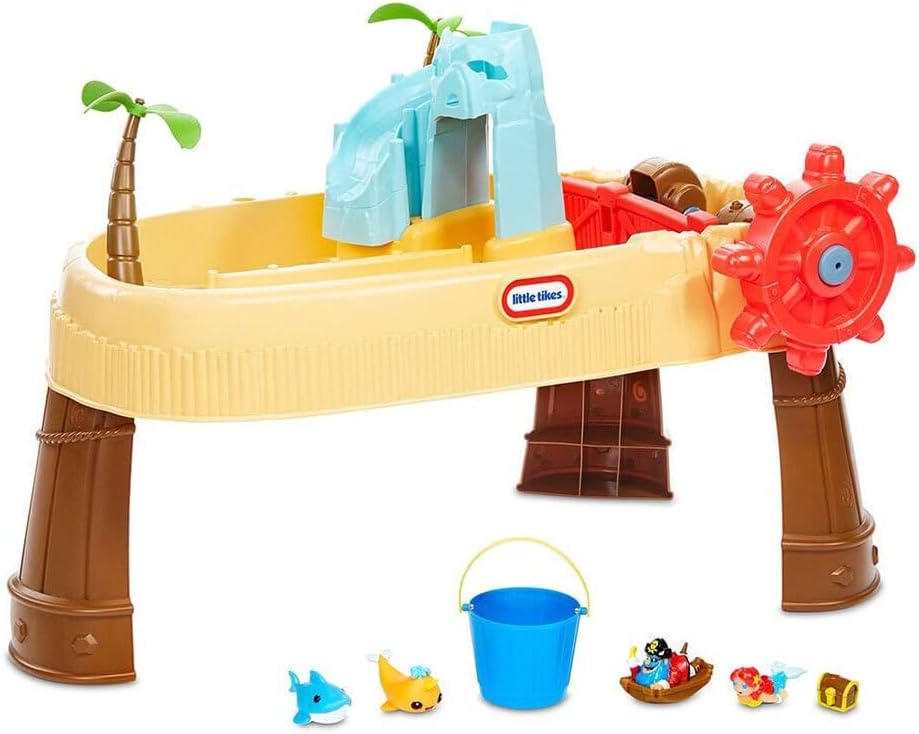 Island Wavemaker Water Table Assembled