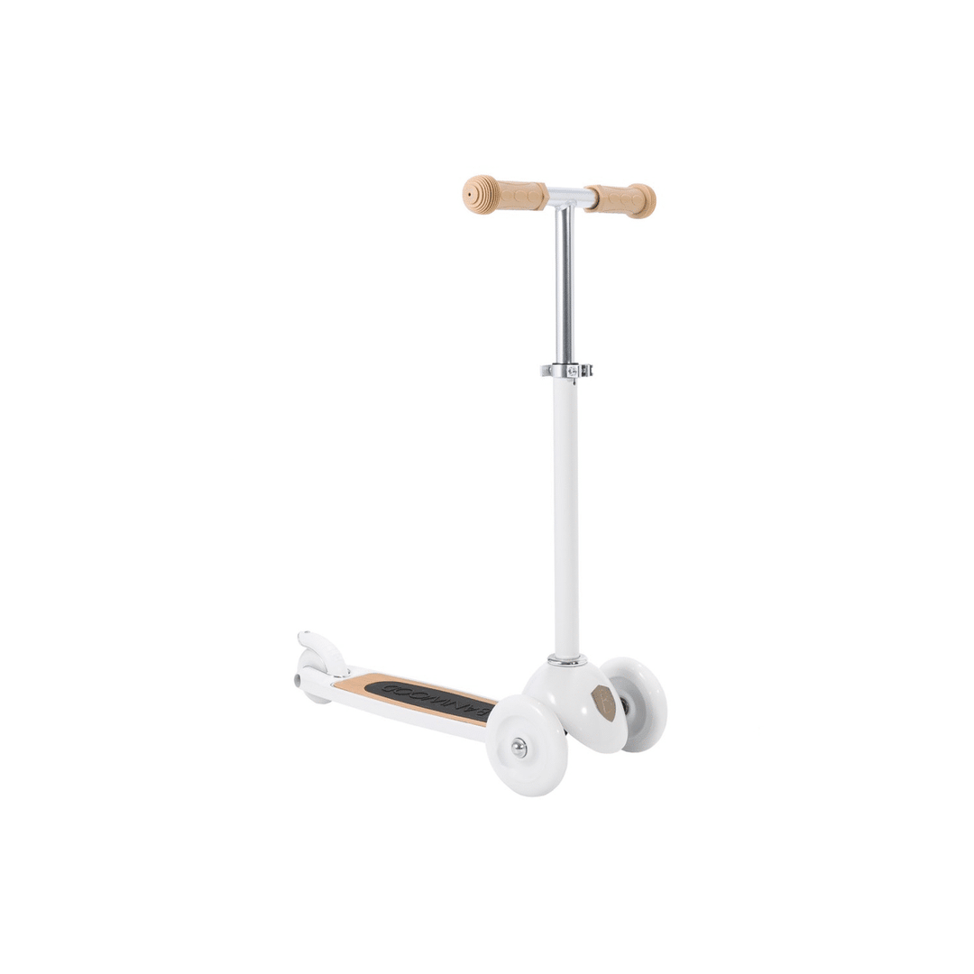 White 3 Wheel Banwood Scooter