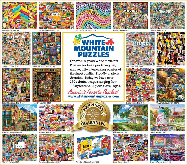 World of Dogs - 1000 Piece - White Mountain Puzzles
