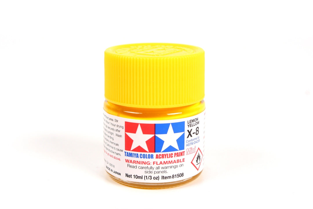 Acrylic Paint 10mL Lemon Yellow