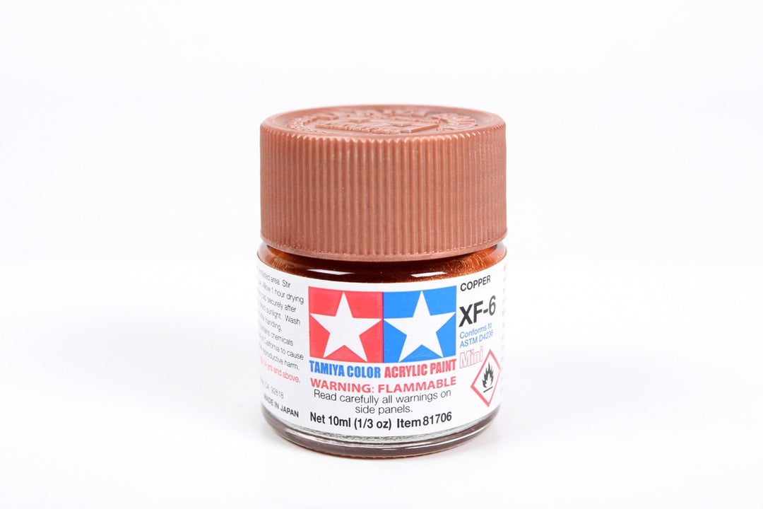 Flat Acrylic Paint 10mL Copper
