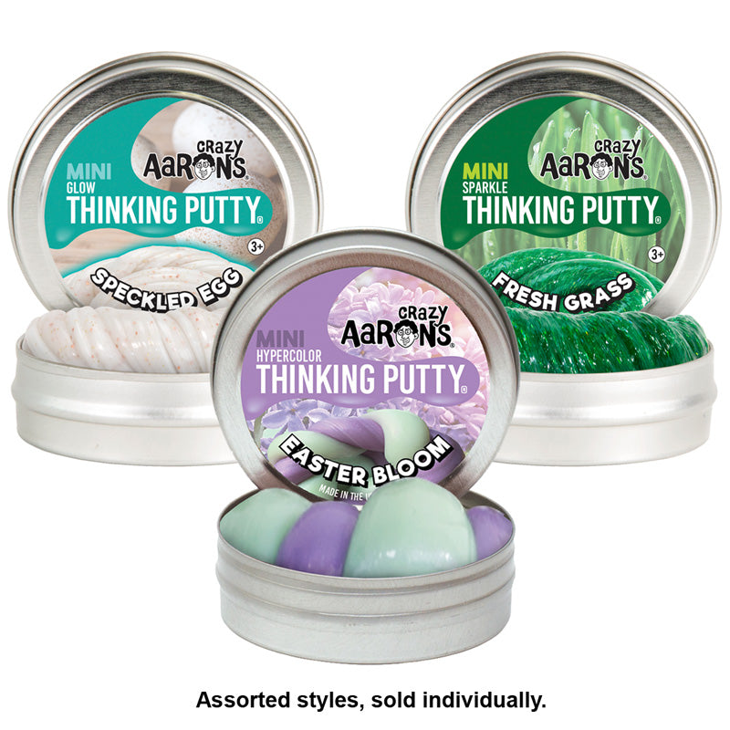 Easter 2" Tin Thinking Putty Assortment