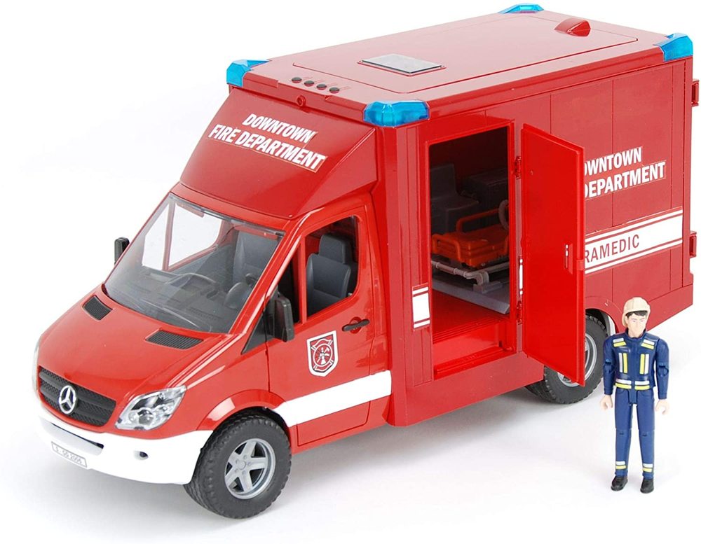 Fire Department Paramedic with Driver