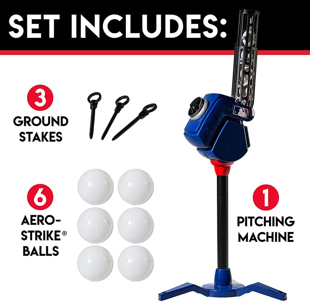 MLB 4 IN 1 Adjustable Pitching Machine