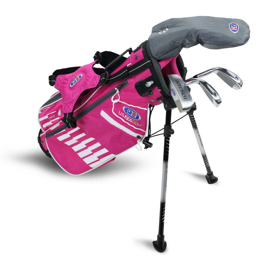 Golf Set 4 clubs w/bag 42-45 RH Pink