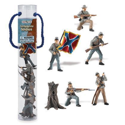Toob Civil War Confederate Soldiers Collection 1
