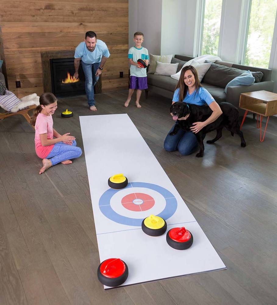 Air-Hover Indoor Curling