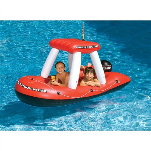 Fire Boat Squirter Pool Float