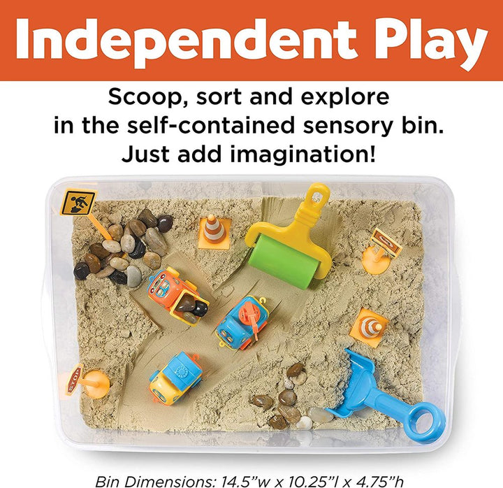 Sensory Sand Bin - Construction
