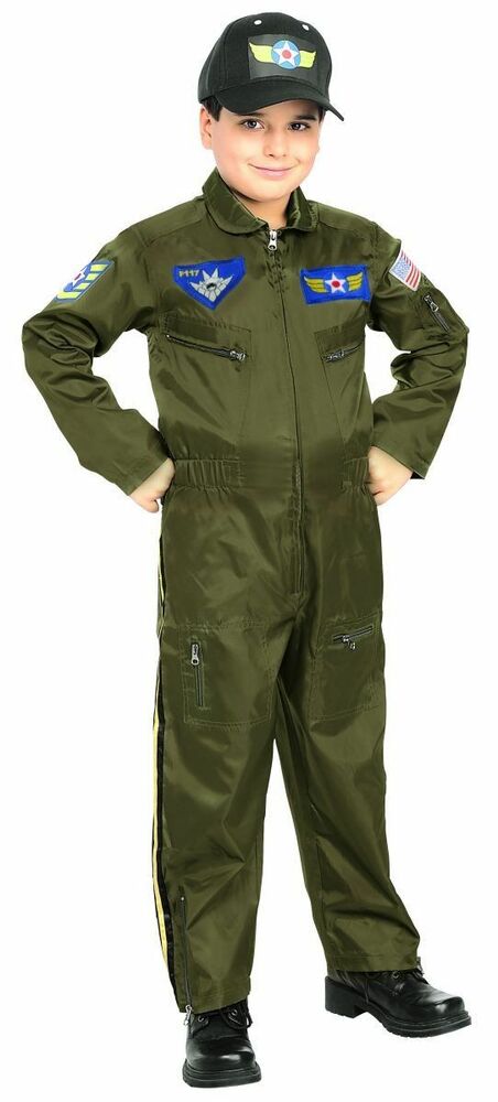 Air Force Pilot Costume LARGE