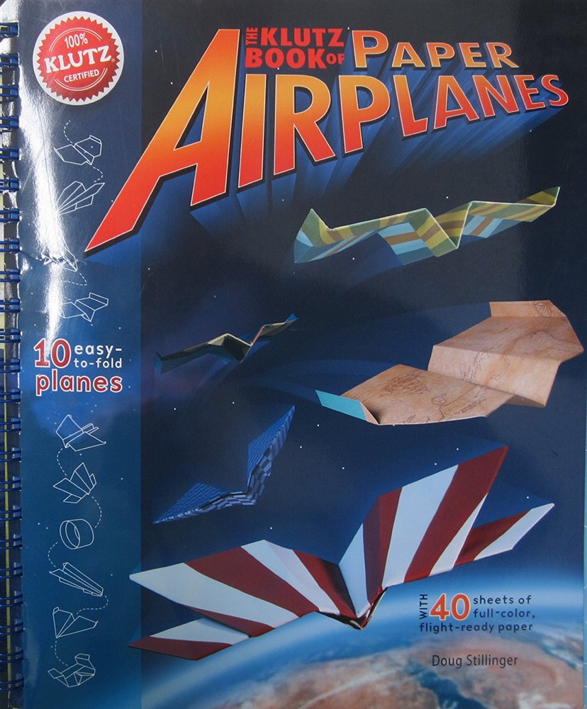 dr klows y paperbooks The Klutz Book of Paper Airplanes – Stevenson's Toys & Games glazed donut