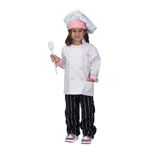 Aeromax Jr. Executive Chef Suit, 8/10 (Pink Trim)