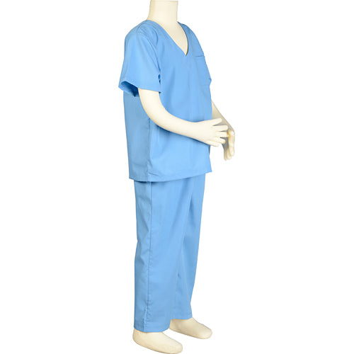 Jr. DR. Scrubs, Size 2/ 3, Blue