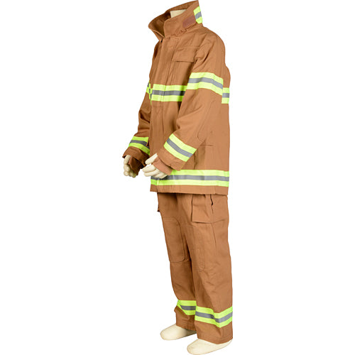 Jr. Fire Fighter Suit, Size 6/ 8 (tan)
