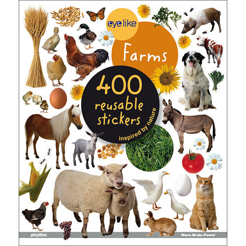 Eye Like Stickers On the Farm Paperback